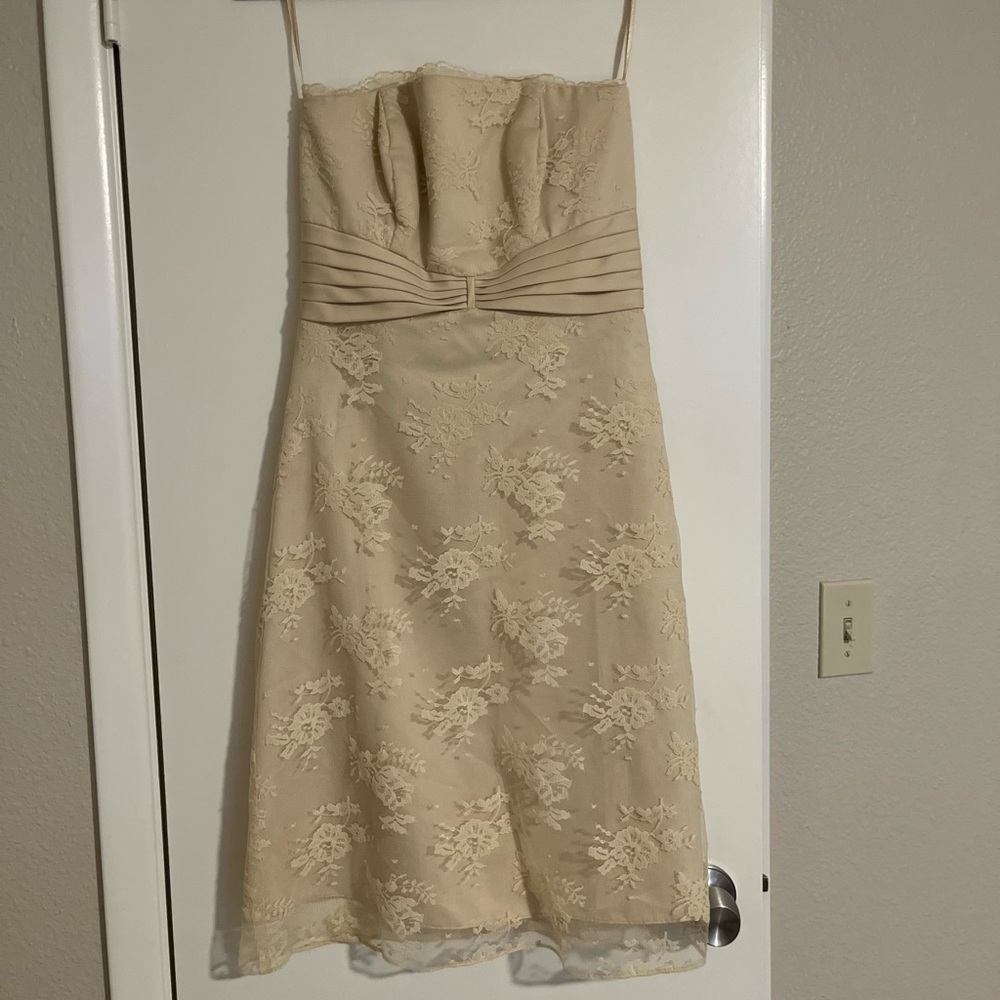 Dusk collection strapless chic beautiful dress